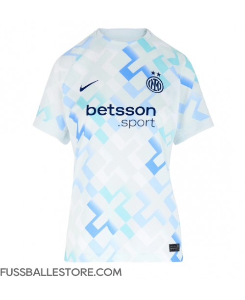 Günstige Inter Milan Federico Dimarco #32 Auswärtstrikot Damen 2025-26 Kurzarm Günstige Inter Milan Federico Dimarco #32 Auswärtstrikot Damen 2025-26 Kurzarm